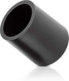 Ozmosis 2" PVC Pipe End Cap Fitting for Plumbing Water Line, Schedule 80, Gray
