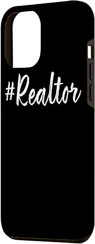 Miniatura 2 de iPhone 14 Pro Max Hashtag Realtor Agente de bienes raíces Regalos de negocios Estuche divertido con cita