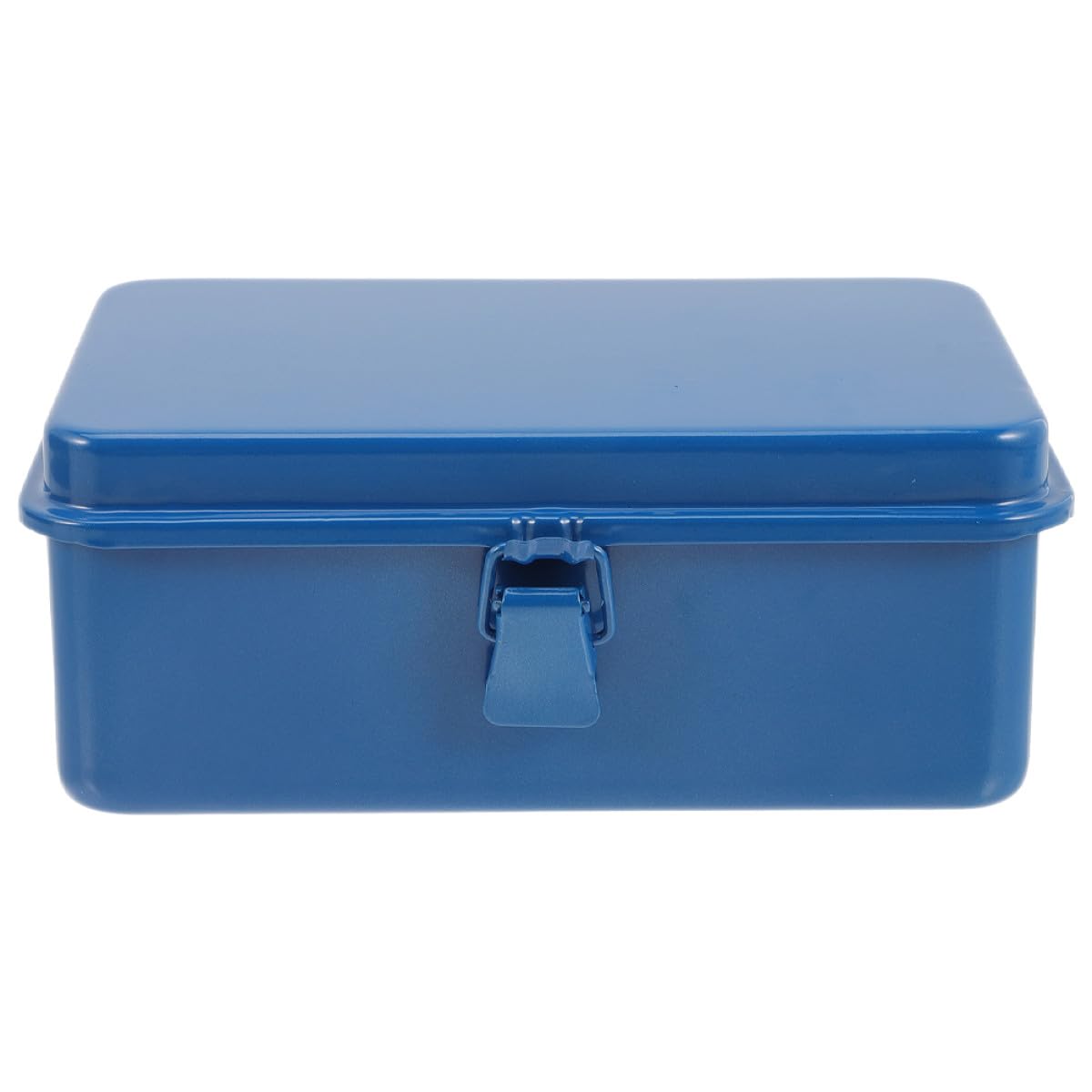 Organizador Portátil Caja de Herramientas Metálica, Diseño Vintage para Almacenamiento en Hogar y Coche, Caja Vacía para Piezas Pequeñas, 1 Unidad