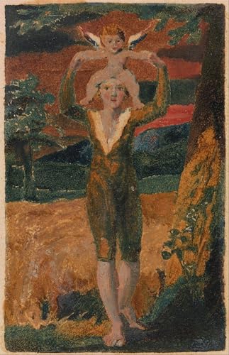 Affiche toile Chansons d'innocence et d'expérience William Blake portrait art mural 60x90cm