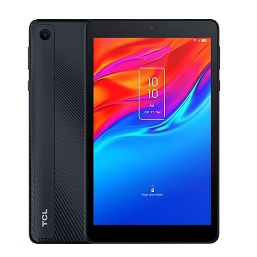TCL TAB Lite 9132S - 8" HD Tablet, 32GB Storage, 3GB RAM, Android 12, Wi-Fi + 4G LTE, Long Battery Life