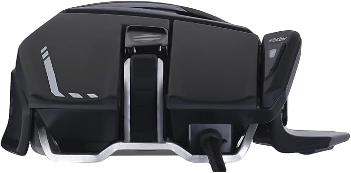 MAD CATZ MR04DCINBL000-0 RAT 6+ Wired Optical Gaming Mouse, Black