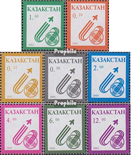 Prophila Collection Kazakistan Un 79 (18C B),77-83 (Completa.Unusg.) MNH ** MNH 1995 Simboli (Francobolli per i Collezionist