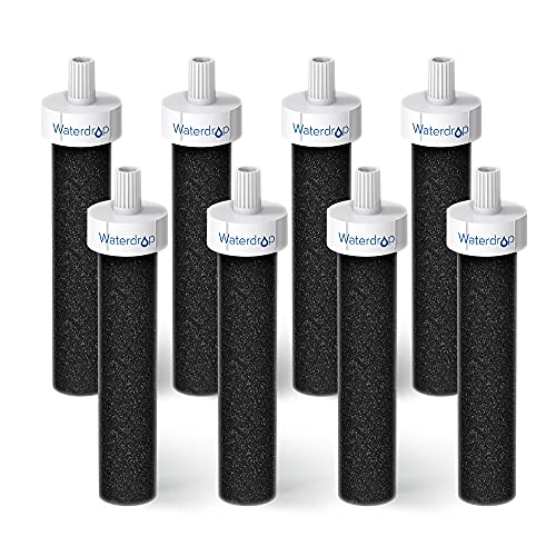 Waterdrop Water Bottle Filter, Replacement for Brita BB06, Brita Hard Sided, Sport and Stainless Steel Bottle Filter, 8 Count