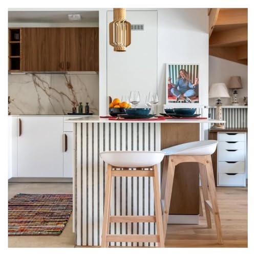 Tabourets de bar Riva bois 65cm pour créer un coin repas convivial - 3