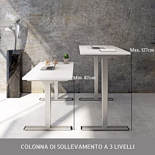 E.For.U® DT30 Scrivania Regolabile Altezza