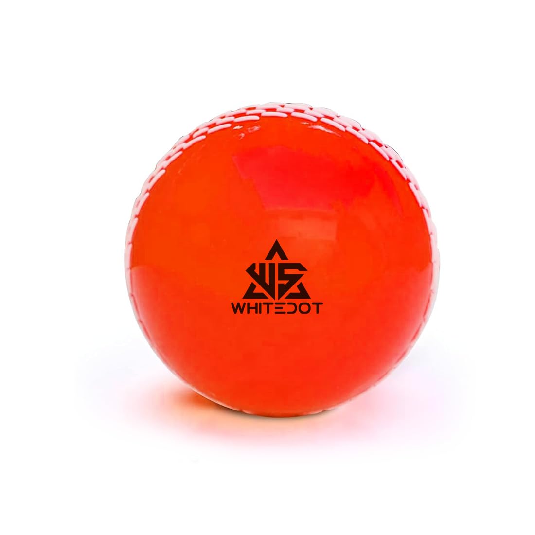 Whitedot Synthetic Rubber Practice Cricket Ball/Wind Balls (90 GMS) for - Indoor & Outdoor Street & Beach Cricket (Pack of 1) (Orange)-picture-20
