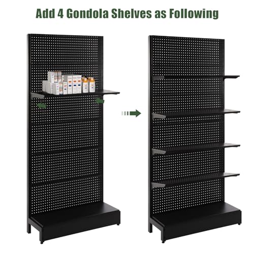 Nectacol PW03 4 Packs Gondola Shelves 35 1/4"L X 11 1/2"W thumb #2