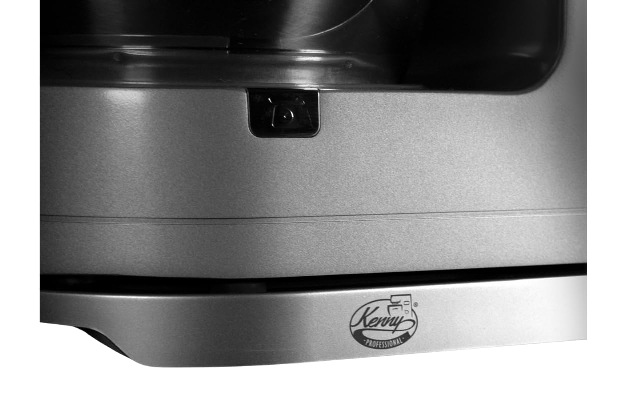 2 in 1 Profi-Gleitbrett "Raumgleiter" inkl. Kabelstaufach kompatibel mit KENWOOD Küchenmaschinen Cooking Chef Modellen (Silber)