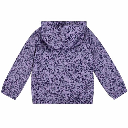 Image of SUNDAY ROSE Boys Girls Rain Jackets Lightweight Waterproof Hooded Printed Raincoats Windbreakers for Kids