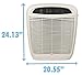 Whirlpool Whispure Air Purifier WP500 (New Version of AP51030K) 490 sq ft Filtration with True HEPA and Carbon Pre-Filter 8171434K, 1183054K. Compact Odor Allergen Eliminator (WP500P-Pearl White)