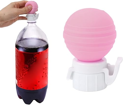 Miniatura 10 de Tapa de botella de soda, protector de bomba de silicona a prueba de fugas para bebidas de cerveza (negro)