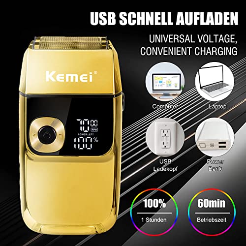 Thnkstaps Rasoio Elettrico Barba, Accessori