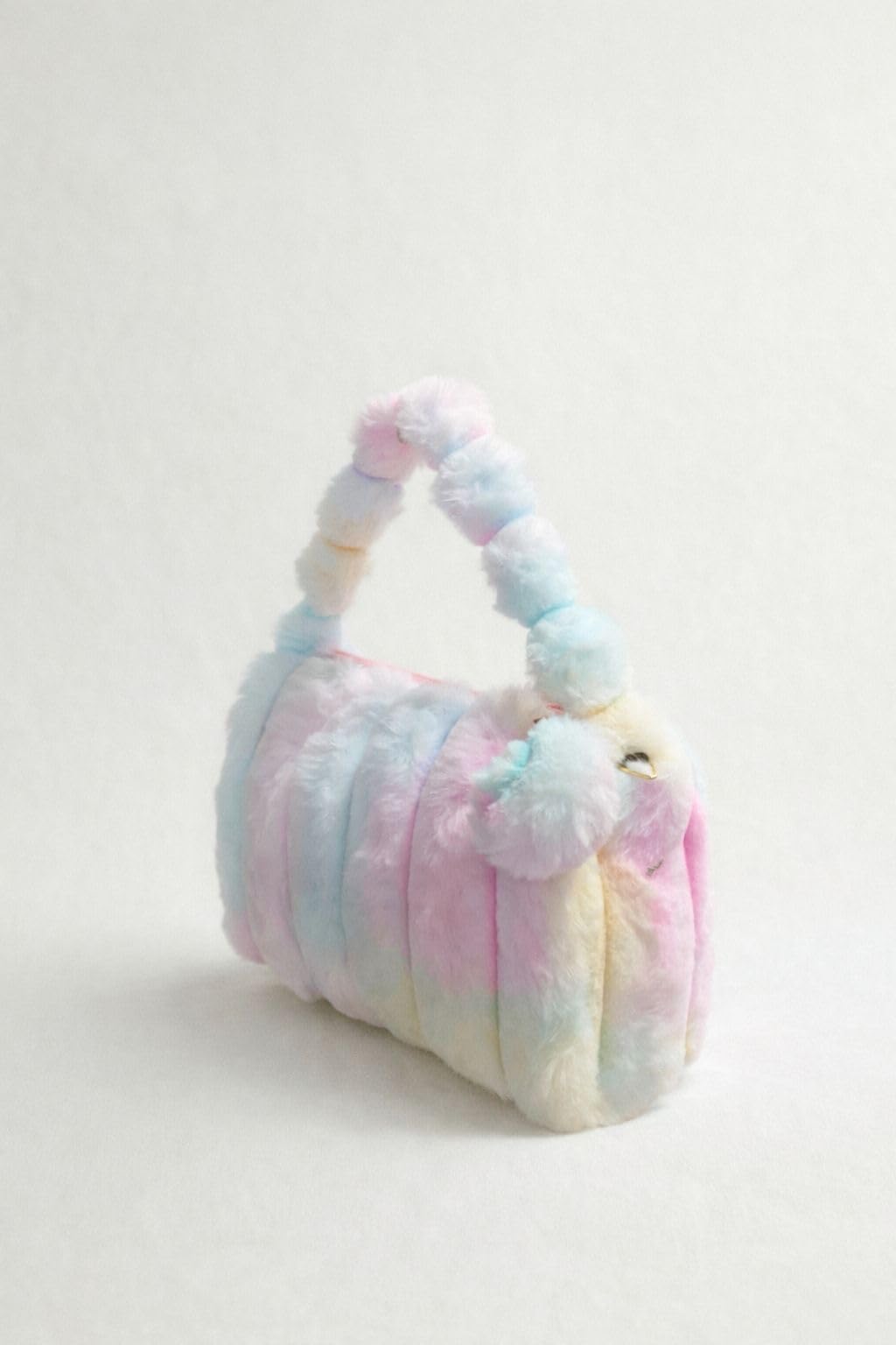 NEW FUR SLING bag with handle for girl multi colour-image-34