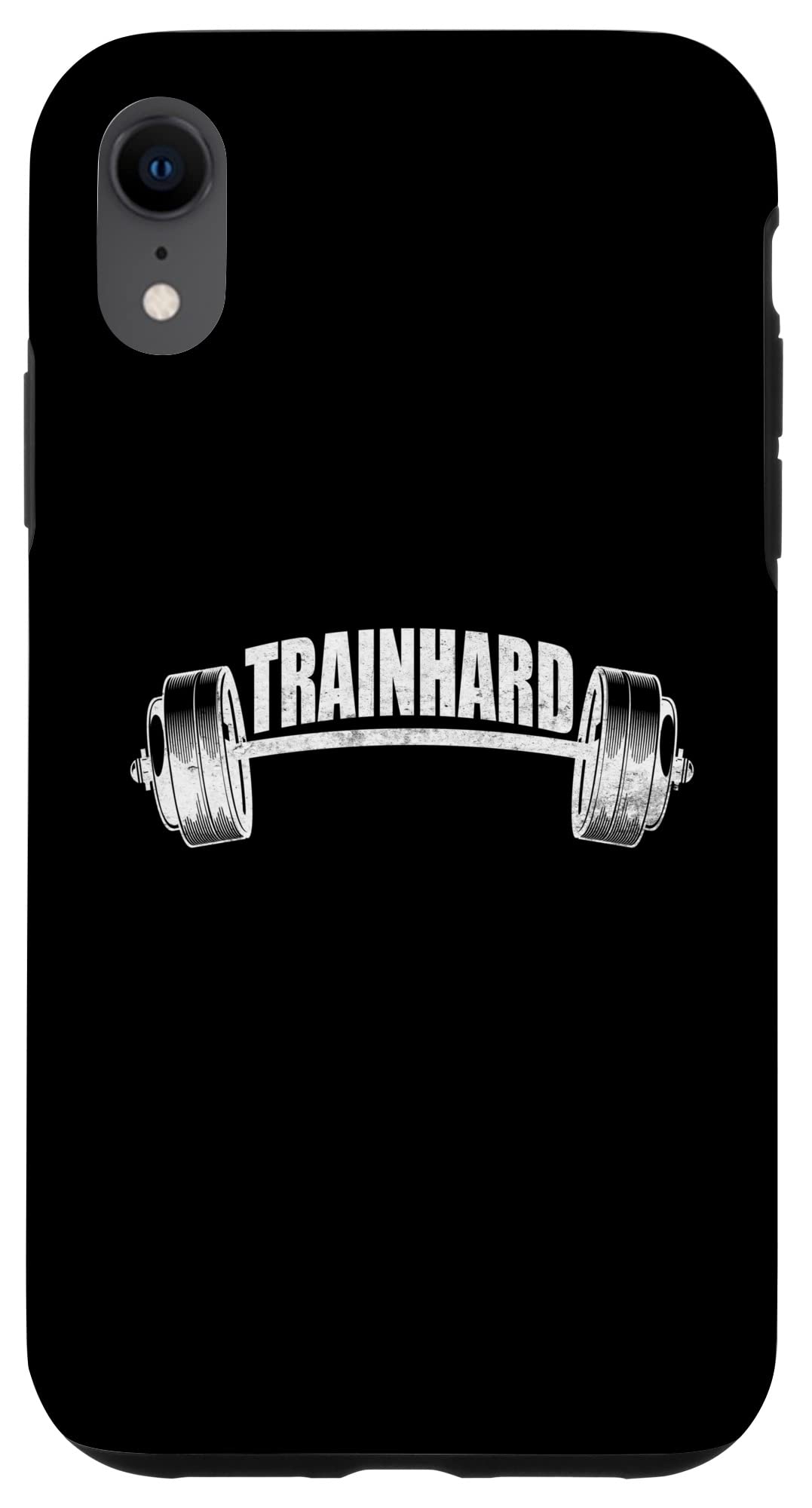 iPhone XR Trainhard gym fitness bodybuilding Case