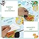 Smivyhp Schreibtischunterlage Leder, Schreibunterlage Kinder Kinderweltkarte Thema Mauspad Büropad Groß 60X40cm Schreibtischunterlage Kinder Abwischbar PU-Leder Rutschfest für Büro Home-Office