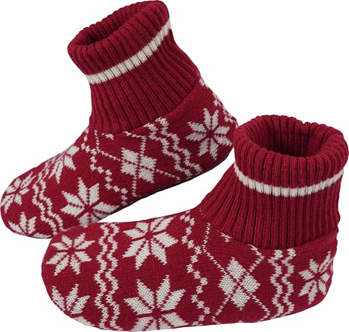 Image of BenSorts Fuzzy Slipper Socks for Women Non Slip House Socks with Grips Gifts