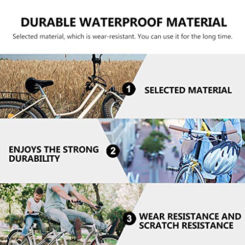 BESPORTBLE Tubo Superior Bolsa de Bicicleta Bolsa de Quadro Frontal de Bicicleta Bicicleta Bolsa de