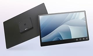 Gechic 15.6" T151A Industrial Touch Monitor, HDMI, USB-C Built-in Gain IC Long Transmission,VESA Mount,10-Finger high Immunity Touch,True-Flat Touchscreen for Embedded Device POS/Kiosk/Automation