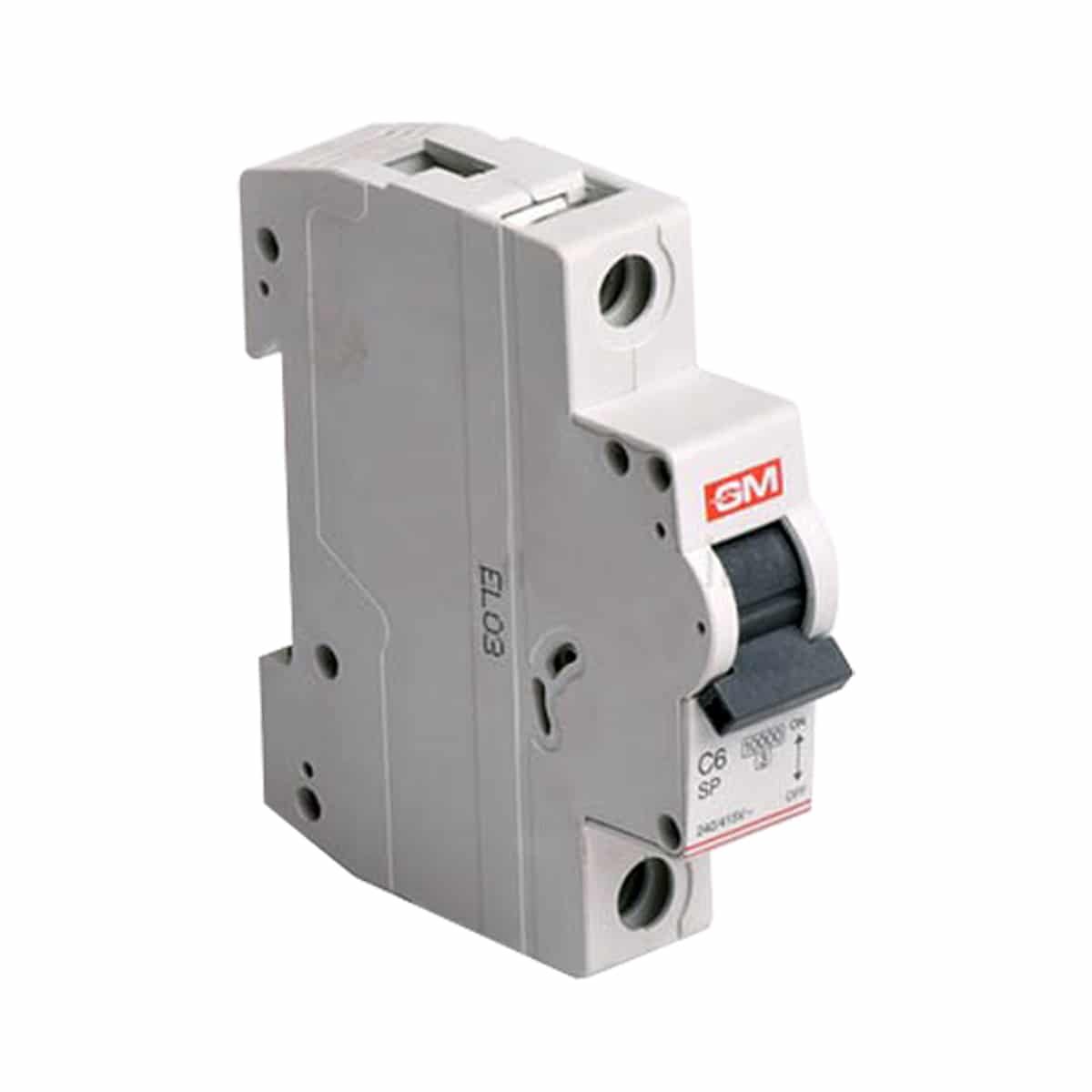 Goldmedal 6A Single Pole MCB (White) (B071J1DGT1) Amazon Price History, Amazon Price Tracker