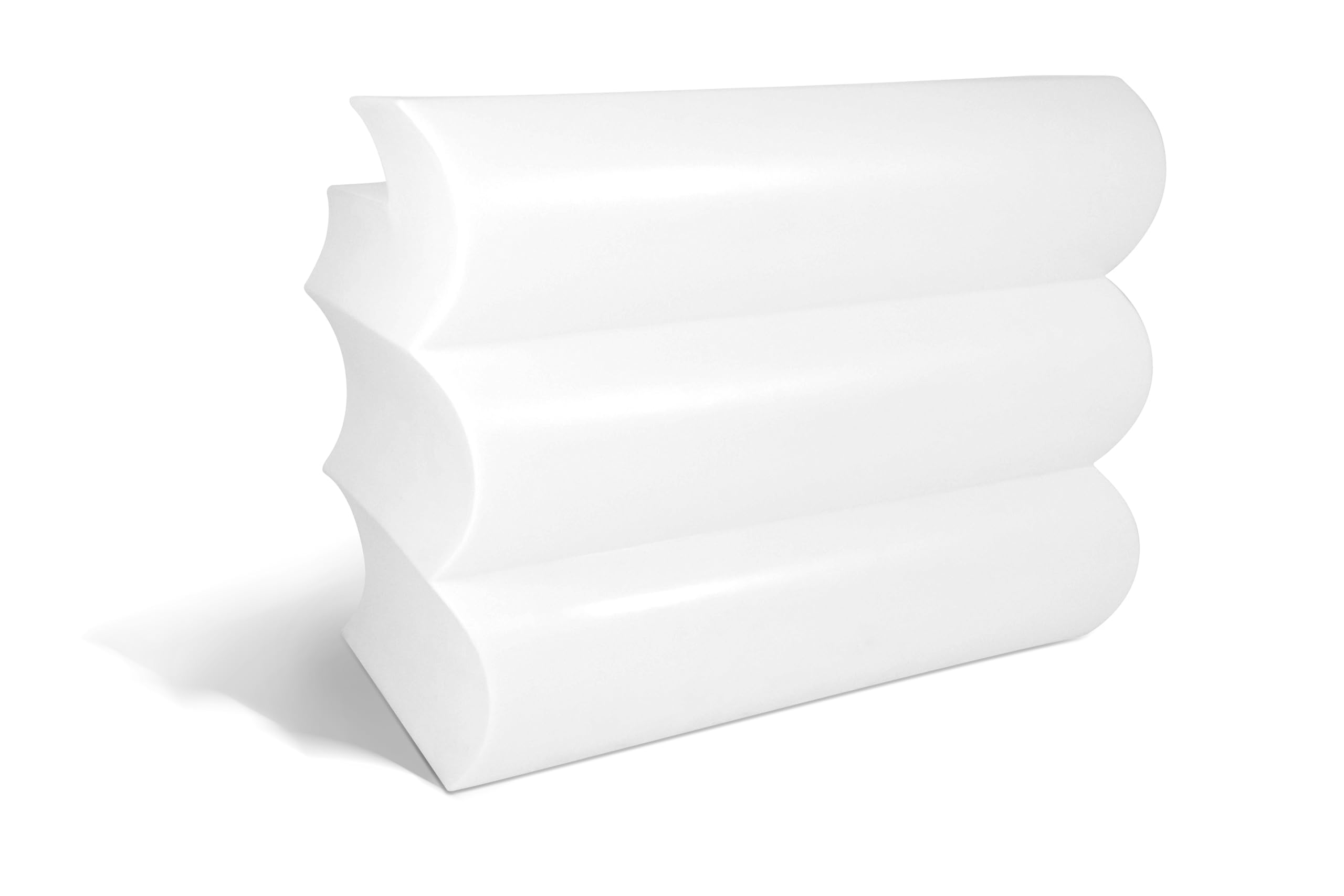 Kloris Bancone Bar Cassa Reception Desk mod. Clipper cm 145x88x110 h Bianco Made in Italy
