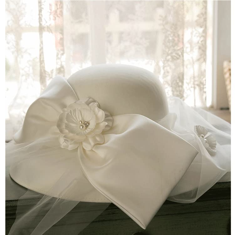 Accessoires pour cheveux mariage et bibi fascinateur avec nœud - 4