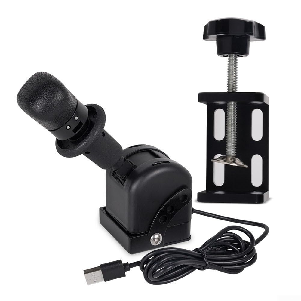 Freno a mano USB, simulatore in lega di alluminio, freno a mano e gioco ampia gamma di morsetti per PC Gaming accessorio per gli appassionati di Sim da corsa
