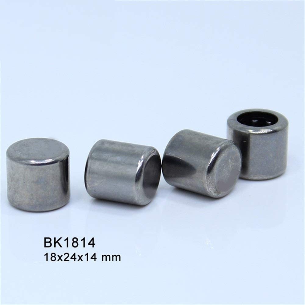 TMP1105 BK1814 Rodamientos de Agujas 182414 mm Rodamiento de Agujas de Copa Estirada BK182414 Enjaulado Cerrado UN Extremo Serie Meteic