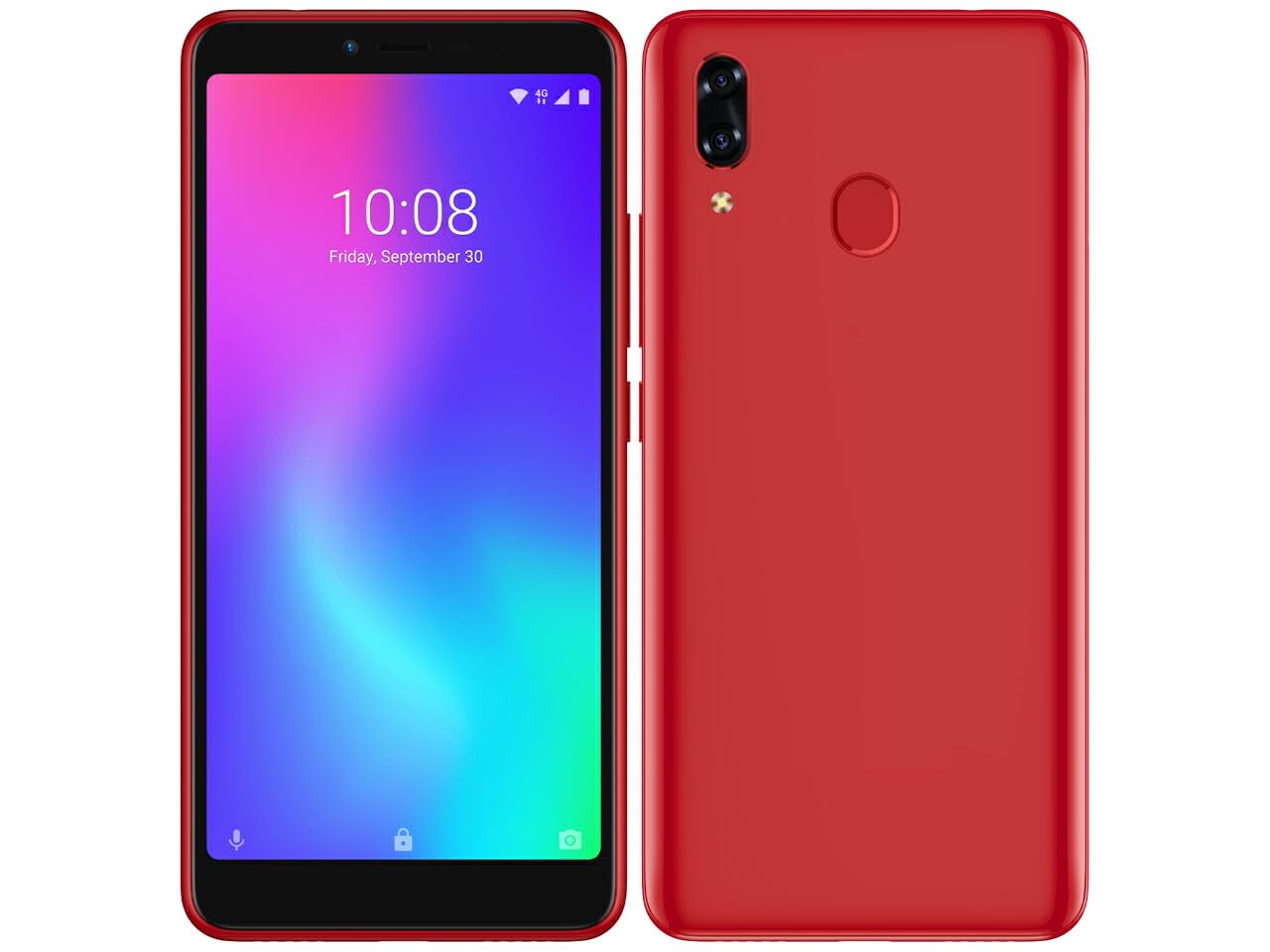 Amazon | 未使用 SIMフリー Libero S10 901ZT SoftBank系 レッド (赤 