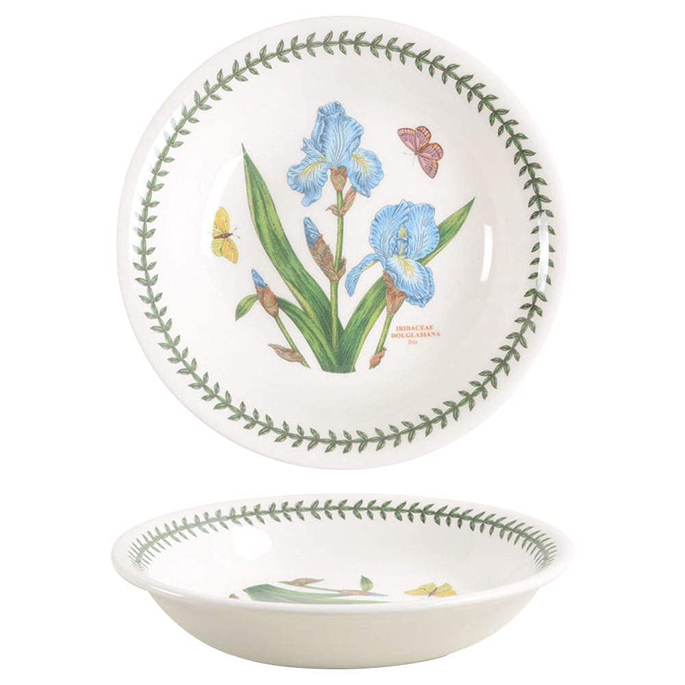 PortmeirionBotanic Garden Pasta Bowl With Iris Motif (1 X ONLY)