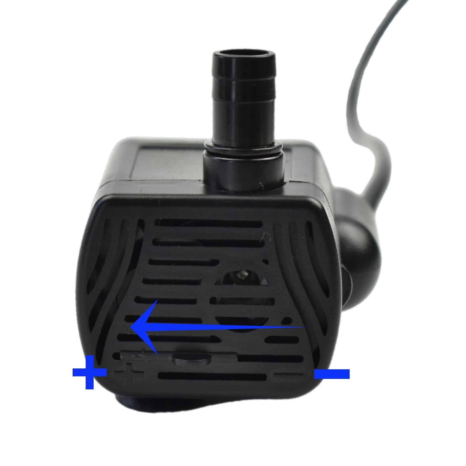 CONQUERALL 2PCS DC 5.5-12V 200L/H mini bomba de sumidero DC sin escobillas bomba sumergible de flujo ajustable para peceras, fuentes de jardín, sistemas de circulación de agua