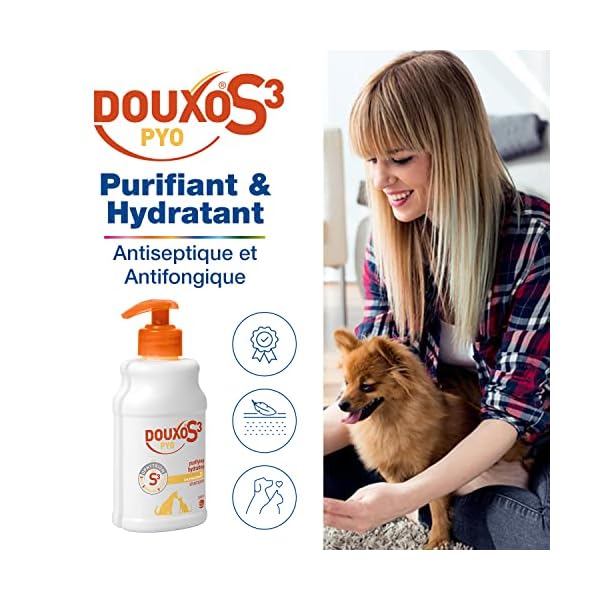 Douxo S3 Ceva Pyo FL Shampoo für Hunde und Katzen – Bild 3