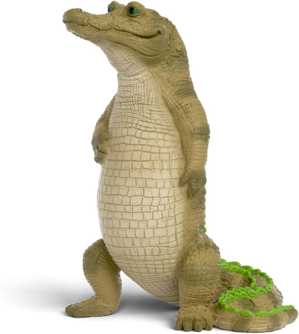 SCHLEICH The School of Magical Animals - Rick the Crocodile - Magic Animal Figurines for Kids 3+, Multicoloured, 1