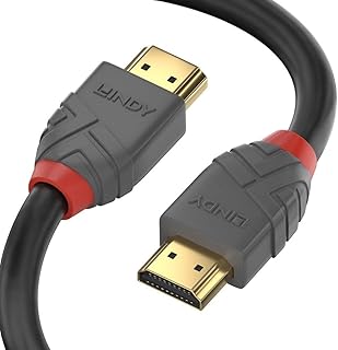 Lindy 36961 HDMI Cable 0.5 m HDMI Type A (Standard) Black,Grey