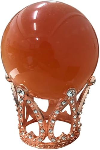 Miniatura 2 de Paquete de 3 soportes de exhibición de metal para lente de cristal de cristal, bola de adivinación, fotografía, base de Lensball para 1.181-1.575 in