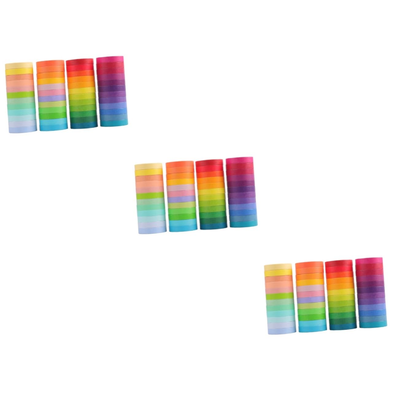 TEHAUX 144rollos Cinta De para Manualidades y Scrapbooking para y Decoración De