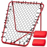 Photo Gallery foilswirl rete da rimbalzo per pallacanestro, schermo di rimbalzo portatile, regolabile, attrezzatura da allenamento per basket, con 2 sacchi di sabbia, rete da rimbalzo per calcio, pallavolo, Photo Gallery foilswirl rete da rimbalzo per pallacanestro, schermo di rimbalzo portatile, regolabile, attrezzatura da allenamento per basket, con 2 sacchi di sabbia, rete da rimbalzo per calcio, pallavolo,