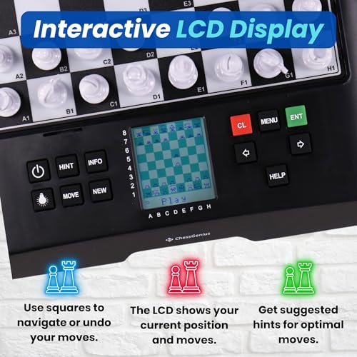 Millennium ChessGenius Tablero Electrónico de Ajedrez M810 miniatura 2