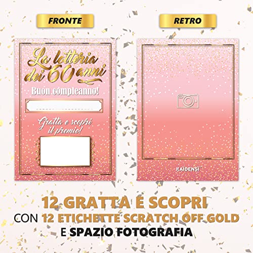 Gratta e Vinci Personalizzato Gioco Compleanno