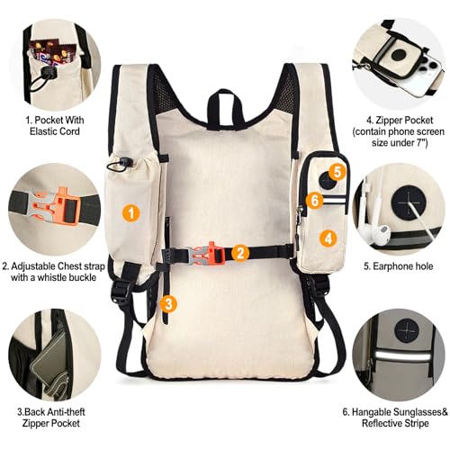 Seektop 15L Lightweight Foldable Backpack