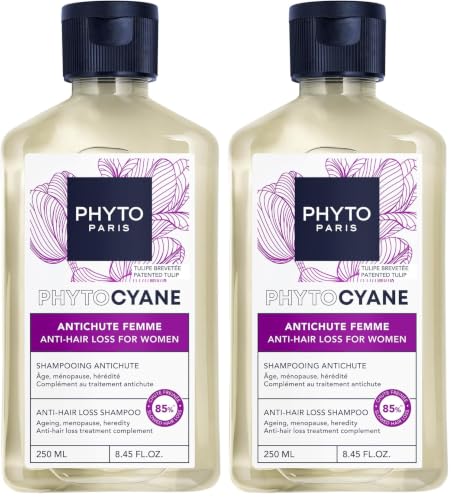PHYTOCYANE revitalizing shampoo 250 ml (Paquete de 2)