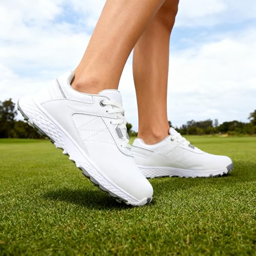 Image of Men's Spikeless Golf Shoes Men Waterproof Wears Golf Sport Sneakers Training Walking Shoe