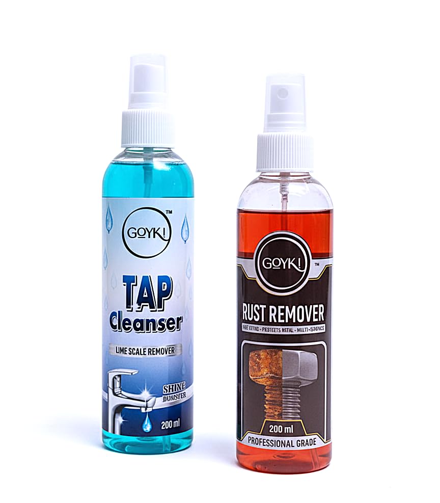 Shine & Protect Duo | Hard Water Stain Cleaner + Rust Dissolver Spray - 200ML-image-29