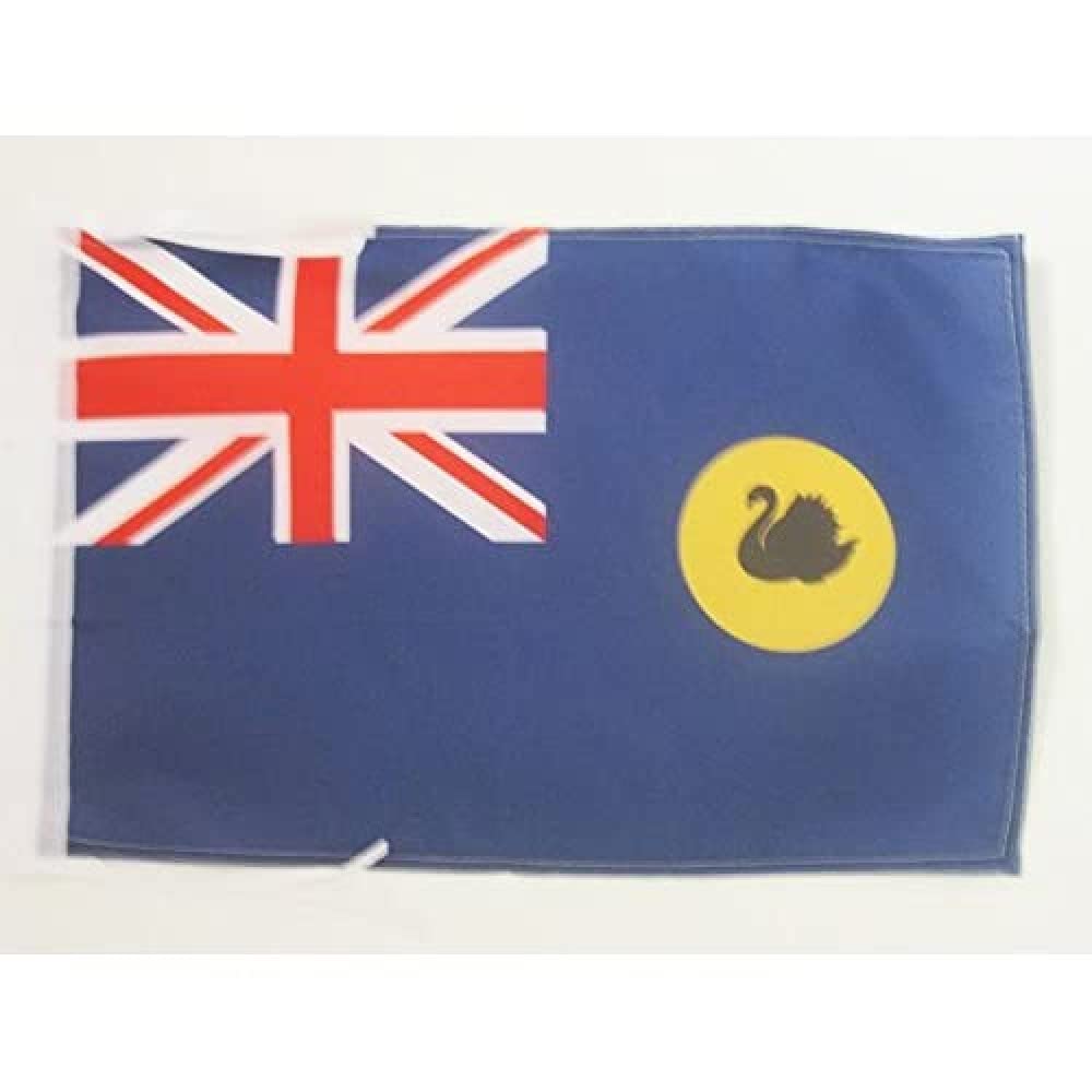 Western Australia Desk Flag 5x8 Inches - AZ FLAG West Australian Sandgroper Mini Flag