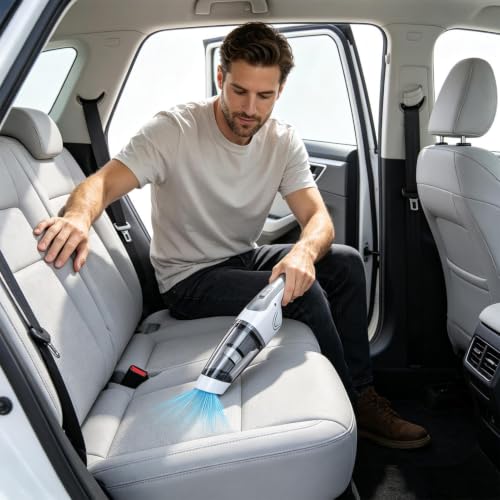 Aspiradora de coche portátil para limpieza diaria de muebles cocina dormitorio y garaje 3