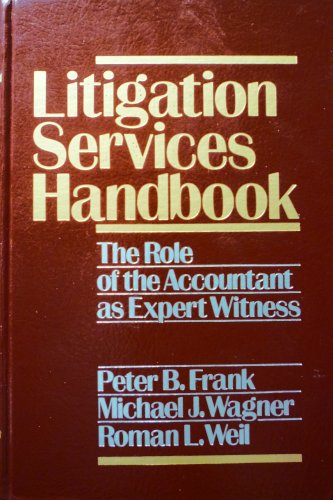 Litigation Services Handbook: The Role of the A... 047160206X Book Cover