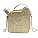 KUANG! Women Fashion Sequin Crossbody Bag Fun Gasoline Handbag Shoulder Bag for Women Messenger Tote Bags