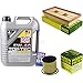 Produktbild Inspektionspaket 5 L LM Top Tec 4100 5W-40 + MANN Filterpaket 9796309