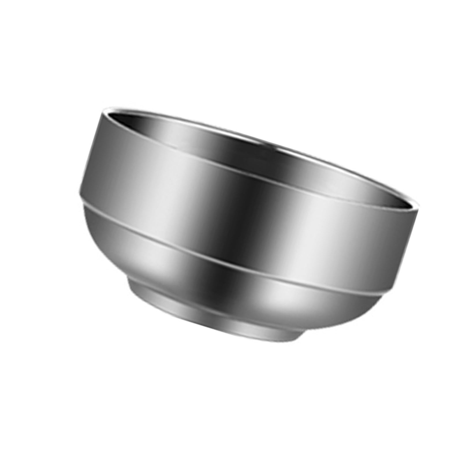 Qusinfc Thickened Stainless Steel Bowl Dishwasher Safe Dinnerware for Soup Rice Dining Accessory Kitchen Tableware