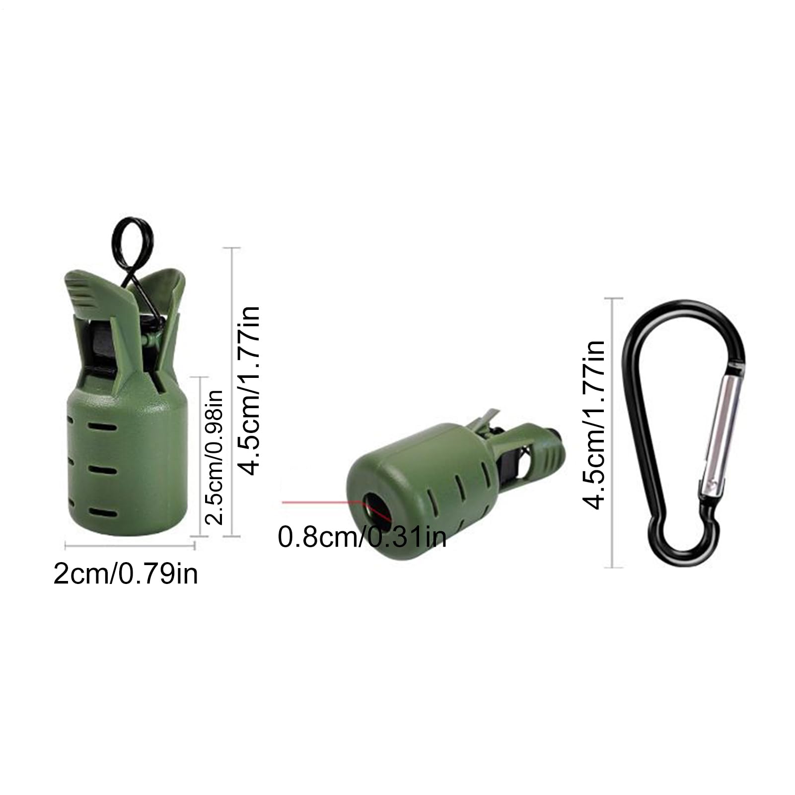 Protector De Cebo para Calamar - Tapas De Protección para Anzuelos De Y Accesorios - Cubierta De Seguridad Multiusos para Cebos con Organización De Almacenamiento